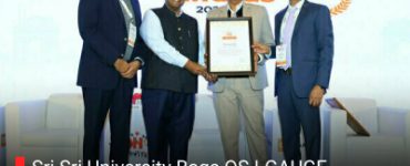 Sri Sri University Bags QS I-GAUGE Happiness Award at QS IOH Summit 2025