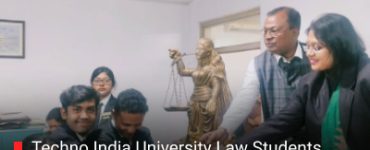 Techno India University Law Students Clinch Runners-Up Spot at Prestigious Lex Fiesta Moot Court Competition