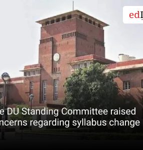The DU Standing Committee raised concerns regarding syllabus change