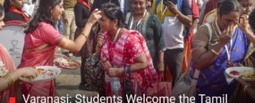 Varanasi: Students Welcome the Tamil language as ‘Tamil Karkalam’ evokes enthusiasm among them in Kashi Tamil Sangamam