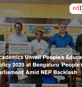 Academics Unveil People's Education Policy 2025 at Bengaluru 'People's Parliament' Amid NEP Backlash
