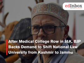 After Medical College Row in J&K, BJP Backs Demand to Shift National Law University from Kashmir to Jammu