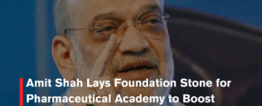 Amit Shah Lays Foundation Stone for Pharmaceutical Academy to Boost Global-Standard Skilling