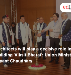 Architects will play a decisive role in building 'Viksit Bharat': Union Minister Jayant Chaudhary