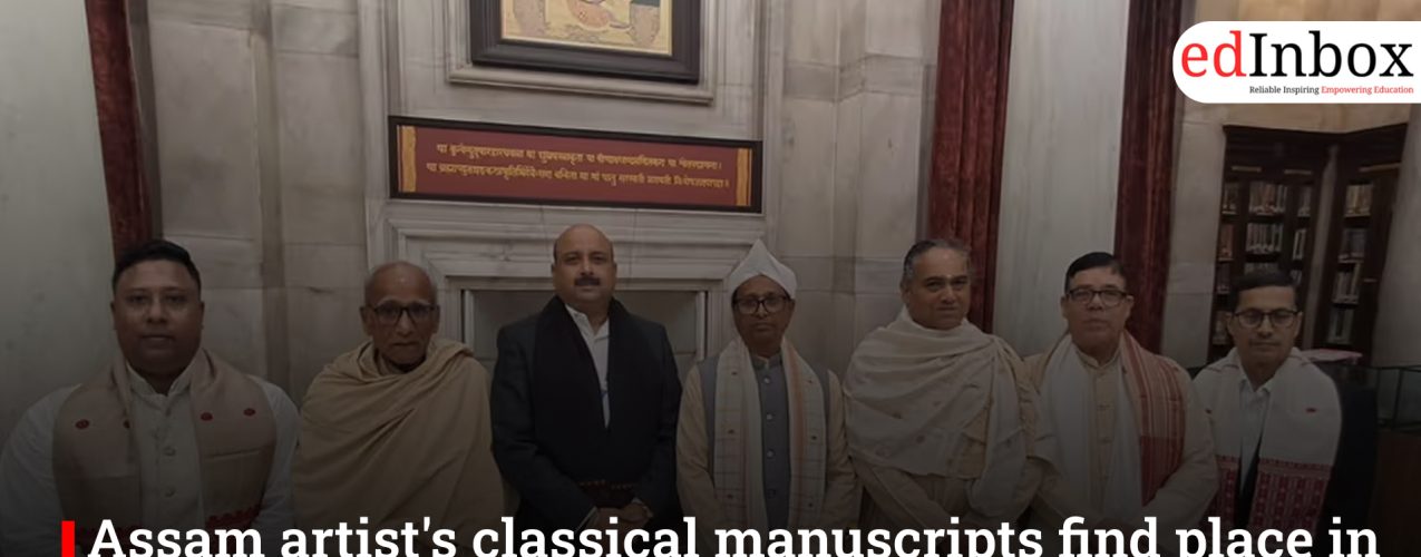 Assam artist's classical manuscripts find place in Rashtrapati Bhavan library