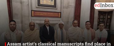 Assam artist's classical manuscripts find place in Rashtrapati Bhavan library