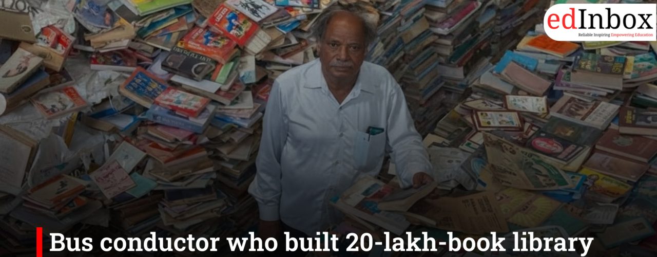 Bus conductor who built 20-lakh-book library among Karnataka’s Padma Shri awardees