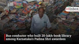 Bus conductor who built 20-lakh-book library among Karnataka’s Padma Shri awardees