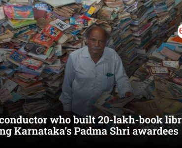 Bus conductor who built 20-lakh-book library among Karnataka’s Padma Shri awardees
