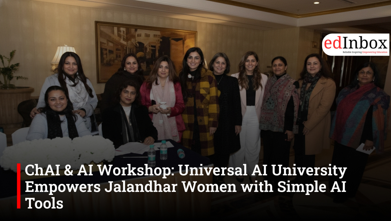 ChAI & AI Workshop: Universal AI University Empowers Jalandhar Women with Simple AI Tools