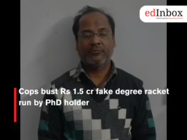 Cops bust Rs 1.5 cr fake degree racket run by PhD holder