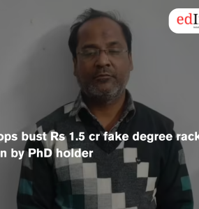 Cops bust Rs 1.5 cr fake degree racket run by PhD holder