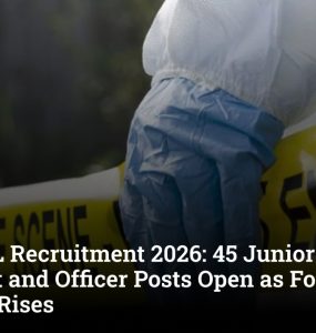 Delhi FSL Recruitment 2026: 45 Junior Scientific Assistant and Officer Posts Open as Forensic Demand Rises