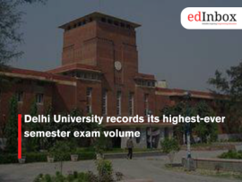 Delhi University records its highest-ever semester exam volume