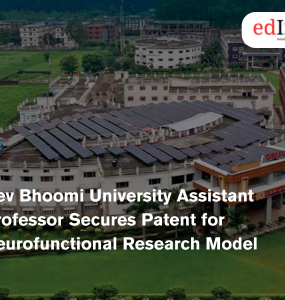 Dev Bhoomi University Assistant Professor Secures Patent for Neurofunctional Research Model