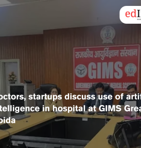 Doctors, startups discuss use of artificial intelligence in hospital at GIMS Greater Noida