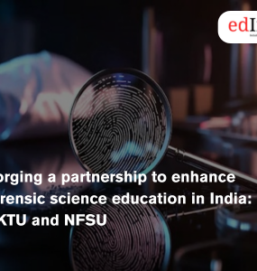 Forging a partnership to enhance forensic science education in India: AKTU and NFSU
