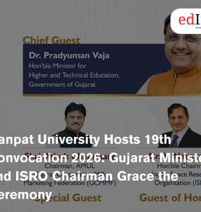 Ganpat University Hosts 19th Convocation 2026: Gujarat Minister and ISRO Chairman Grace the Ceremony