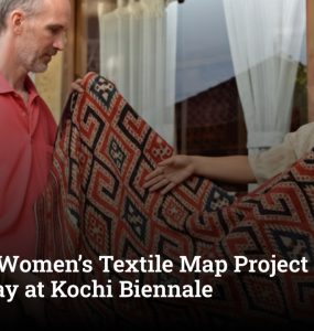 Govandi Women’s Textile Map Project Selected for Display at Kochi Biennale