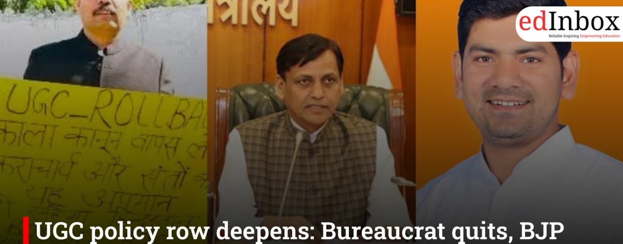 UGC policy row deepens: Bureaucrat quits, BJP youth leader resigns, minister dodges