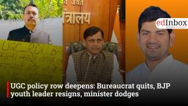 UGC policy row deepens: Bureaucrat quits, BJP youth leader resigns, minister dodges