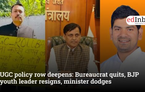 UGC policy row deepens: Bureaucrat quits, BJP youth leader resigns, minister dodges