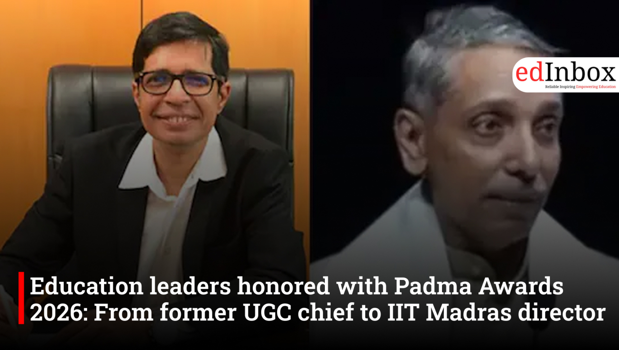 Education leaders honored with Padma Awards 2026: From former UGC chief to IIT Madras director