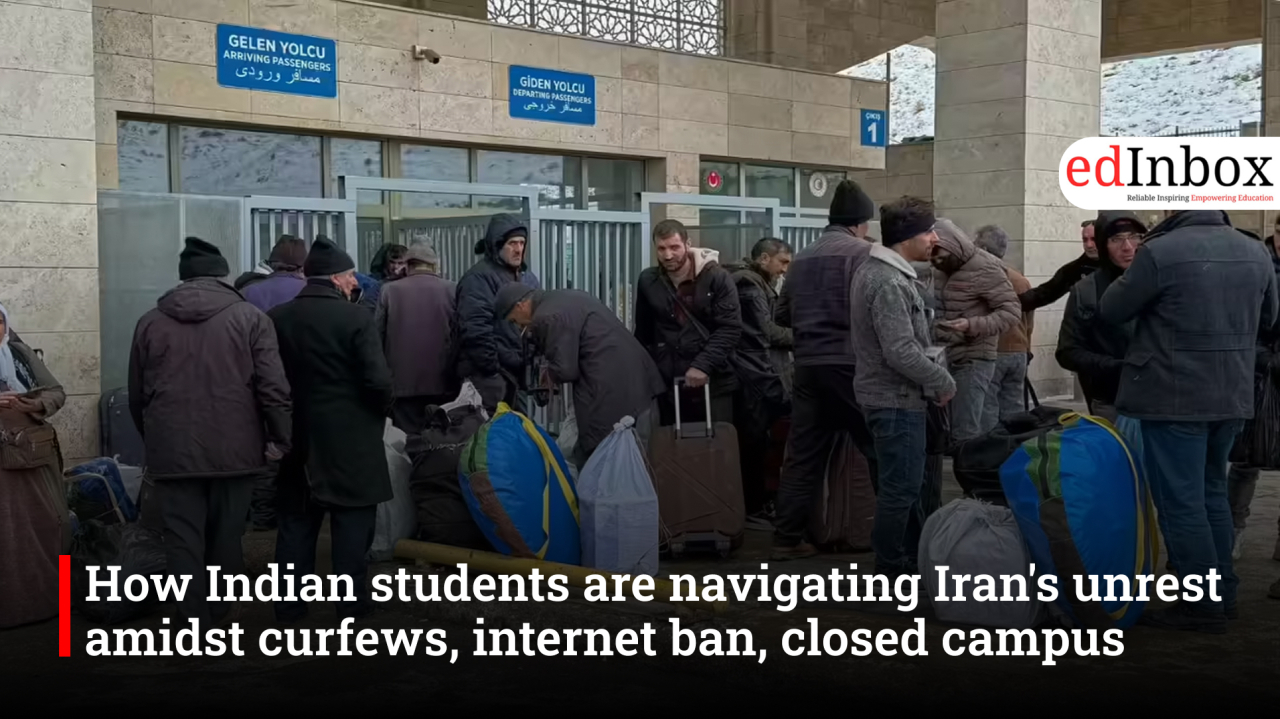 How Indian students are navigating Iran's unrest amidst curfews, internet ban, closed campus