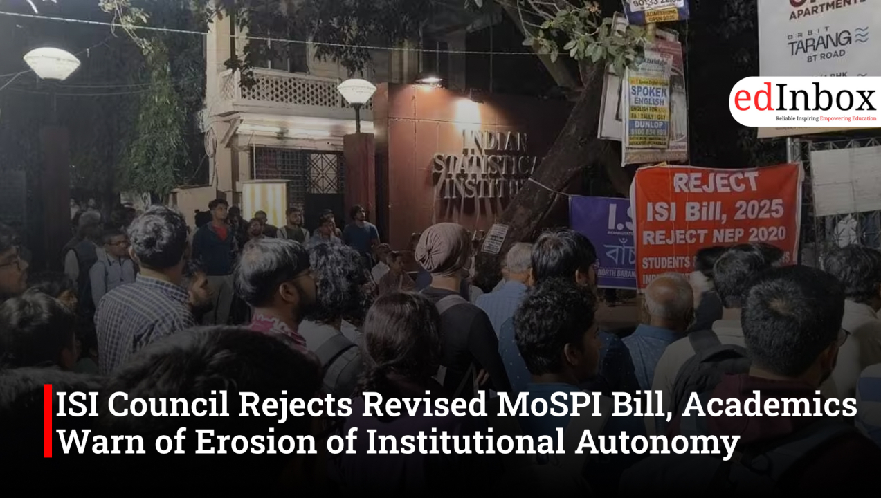 ISI Council Rejects Revised MoSPI Bill, Academics Warn of Erosion of Institutional Autonomy