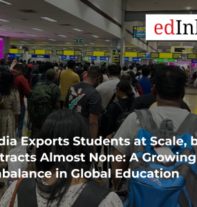 India Exports Students at Scale, but Attracts Almost None: A Growing Imbalance in Global Education