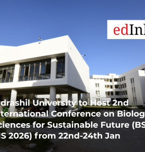 Indrashil University to Host 2nd International Conference on Biological Sciences for Sustainable Future (BSSF: RIS 2026) from 22nd-24th Jan