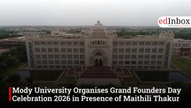 Mody University Organises Grand Founders Day Celebration 2026 in Presence of Maithili Thakur