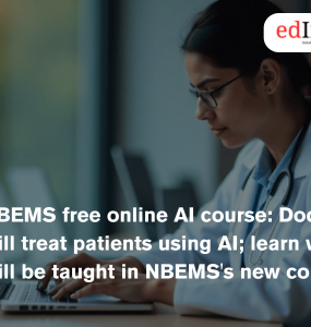 NBEMS free online AI course: Doctors will treat patients using AI; learn what will be taught in NBEMS's new course