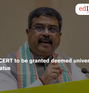 NCERT to be granted deemed university status