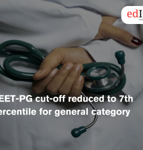 NEET-PG cut-off reduced to 7th percentile for general category