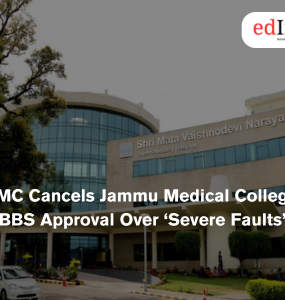 NMC Cancels Jammu Medical College’s MBBS Approval Over ‘Severe Faults’