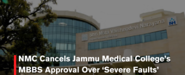 NMC Cancels Jammu Medical College’s MBBS Approval Over ‘Severe Faults’