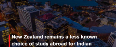 New Zealand remains a less known choice of study abroad for Indian students in 2026