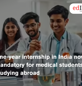 One-year internship in India now mandatory for medical students studying abroad