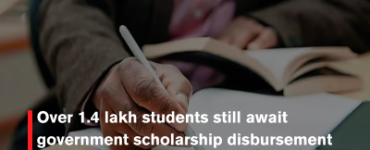 Over 1.4 lakh students still await government scholarship disbursement