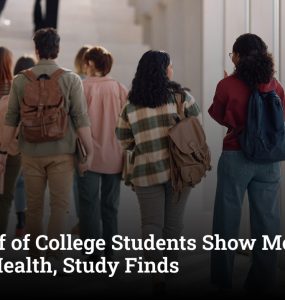 Over Half of College Students Show Moderate Mental Health, Study Finds