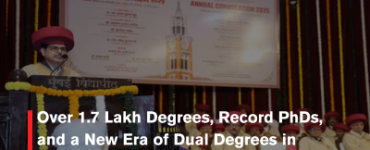 Over 1.7 Lakh Degrees, Record PhDs, and a New Era of Dual Degrees in Mumbai University
