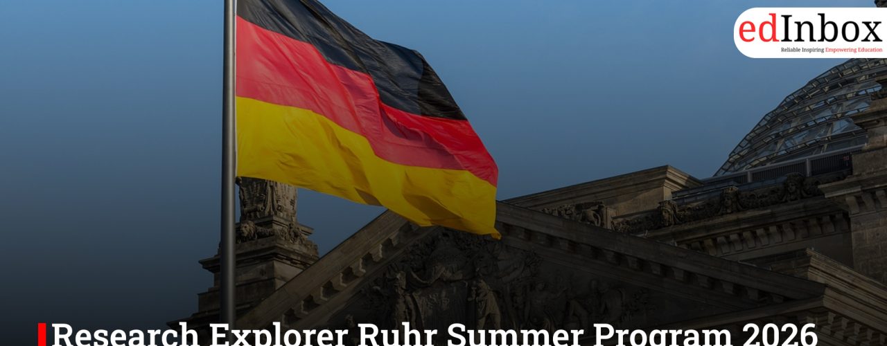 Research Explorer Ruhr Summer Program 2026 in Germany (Fully Funded)