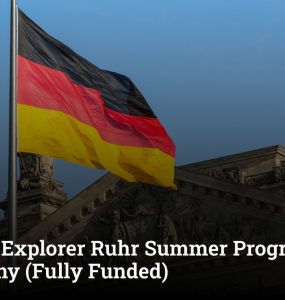 Research Explorer Ruhr Summer Program 2026 in Germany (Fully Funded)