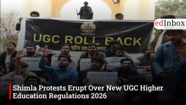 Shimla Protests Erupt Over New UGC Higher Education Regulations 2026