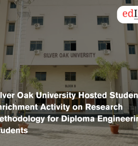 Silver Oak University Hosted Students Enrichment Activity on Research Methodology for Diploma Engineering Students