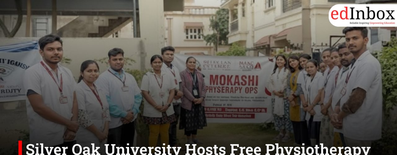 Silver Oak University Hosts Free Physiotherapy Camp in Ahmedabad, Benefits 20 Residents