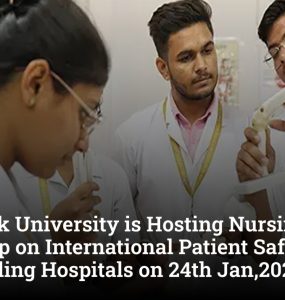 Silver Oak University is Hosting Nursing Workshop on International Patient Safety Goals with Sterling Hospitals on 24th Jan,2026