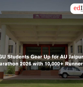 VGU Students Gear Up for AU Jaipur Marathon 2026 with 10,000+ Runners