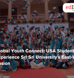 Global Youth Connect: USA Students Experience Sri Sri University's East-West Fusion